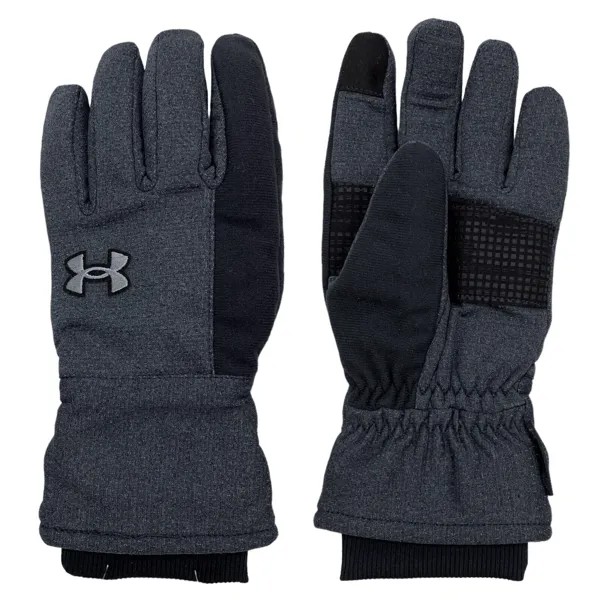 Мужские перчатки Under Armour UA Storm (холодные условия), черные/серые 1356695-001