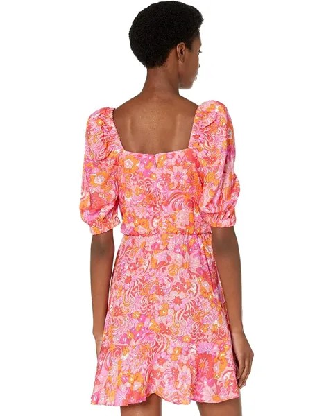 Платье Ted Baker Bethha Dress, цвет Bright Pink