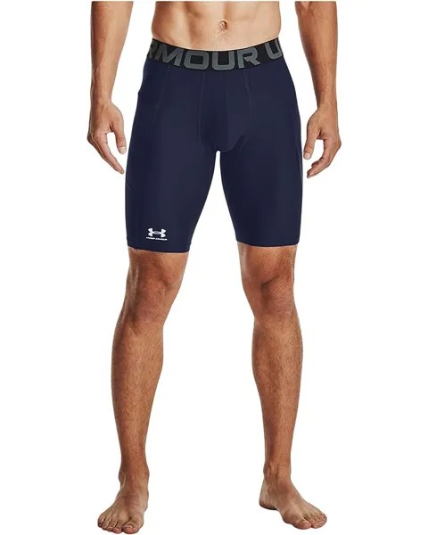 Шорты Under Armour Big & Tall HeatGear Armour Long, цвет Midnight Navy/White
