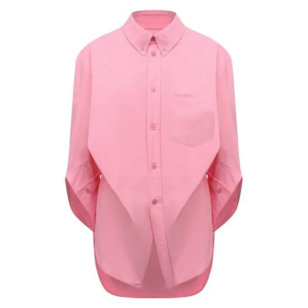 Хлопковая рубашка Balenciaga