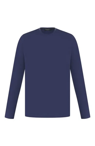 Лонгслив из шелка и хлопка Loro Piana