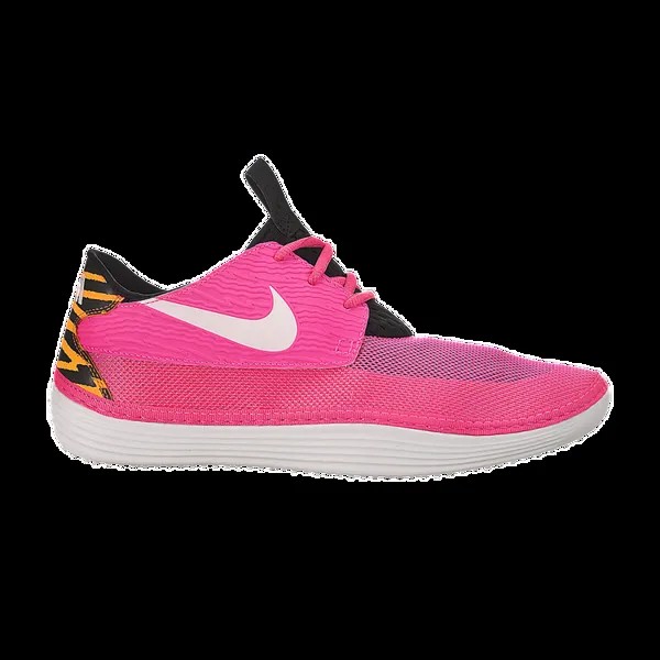 Кроссовки Nike Solarsoft Moccasin 'Pink Flash', розовый