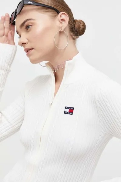 Кардиган Tommy Jeans, бежевый