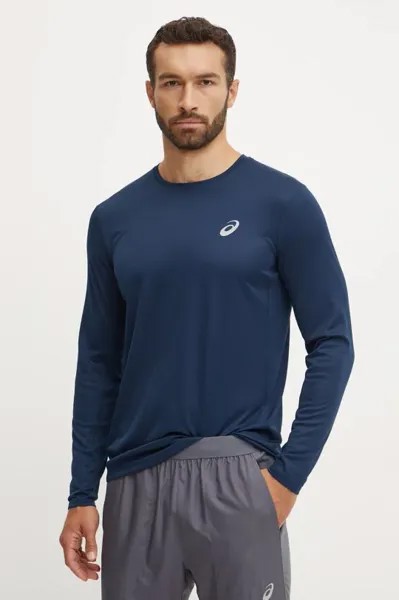 Лонгслив Asics, темно-синий