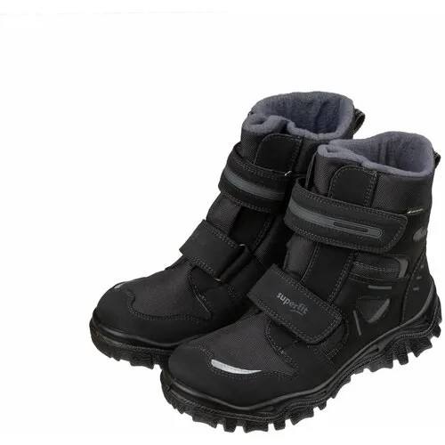 Ботинки Superfit, зимние, на липучках, размер 41, черный