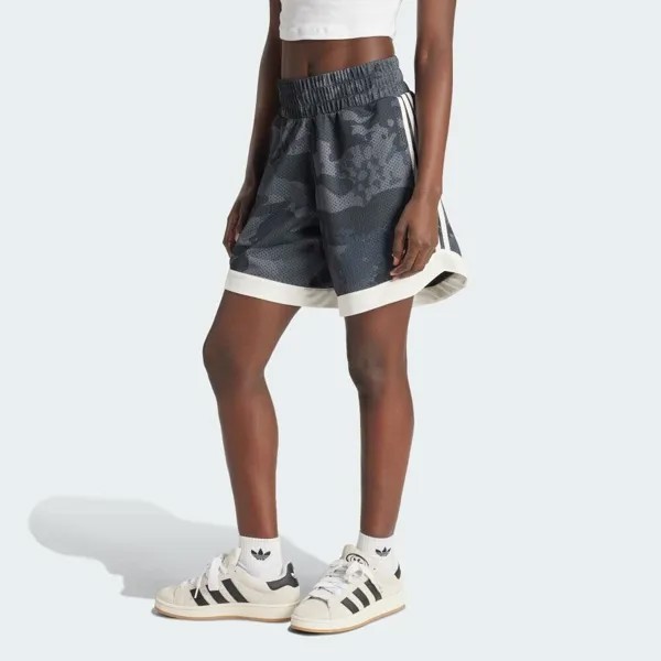 Шорты Adidas Basketball camo shorts, цвет Multicolor