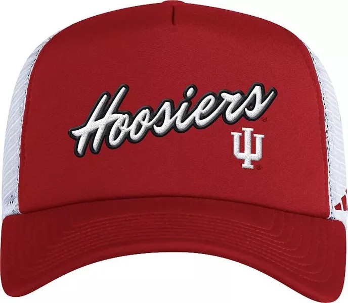 Мужские кроссовки Adidas Indiana Hoosiers Crimson Foam Trucker Hat