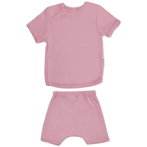 Комплект одежды Amarobaby, размер 62, розовый