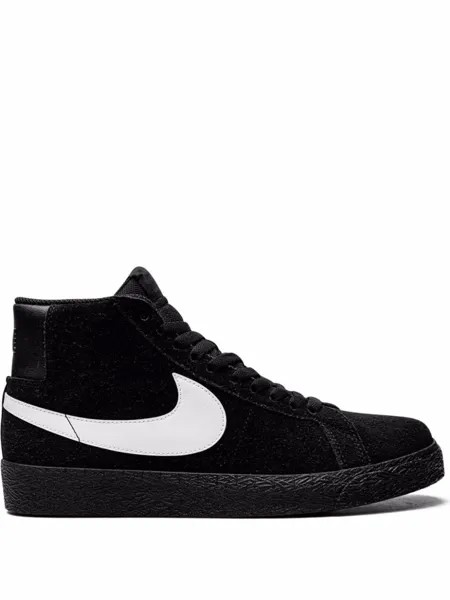Nike кеды Zoom Blazer Mid SB, черный