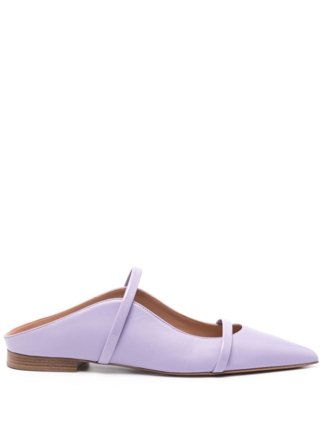 Malone Souliers мюли Maureen на плоской подошве, фиолетовый