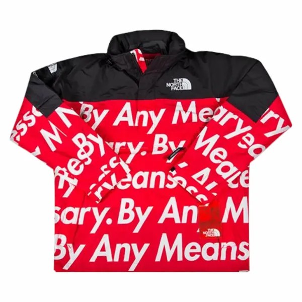 Толстовка Supreme x The North Face By Any Means Mountain, красный