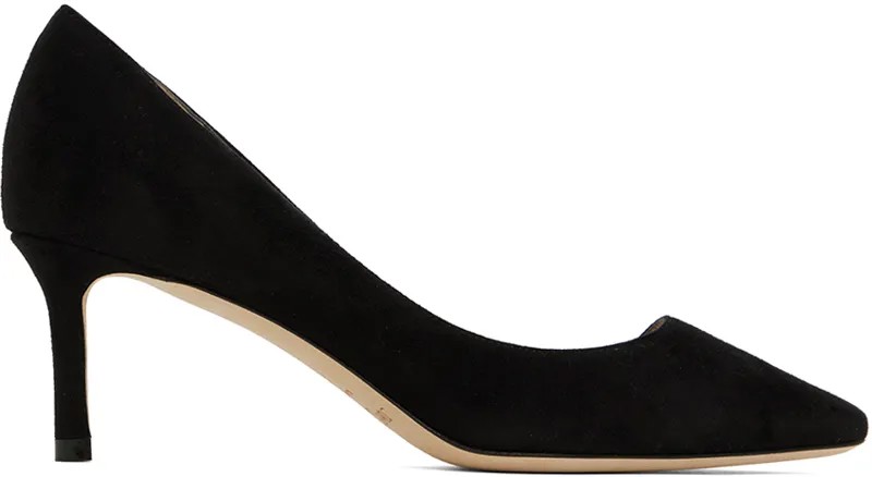 Черные туфли на каблуке Romy 60 Jimmy Choo