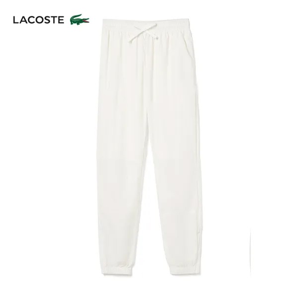 Брюки женские Lacoste из крокодиловой кожи, белый