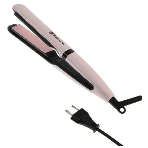 Выпрямитель Sakura SA-4526P, 45 Вт, 230°C, керамические пластины, розовый 7384593