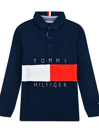 Толстовка-поло с логотипом Tommy Hilfiger