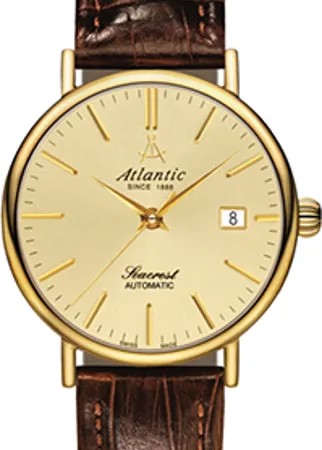 Швейцарские наручные  мужские часы Atlantic 50741.45.31. Коллекция Seacrest