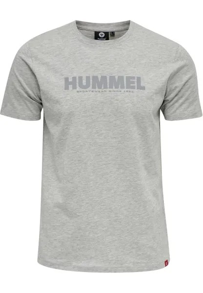 Спортивная футболка Hummel, темно-серый/пятнистый серый