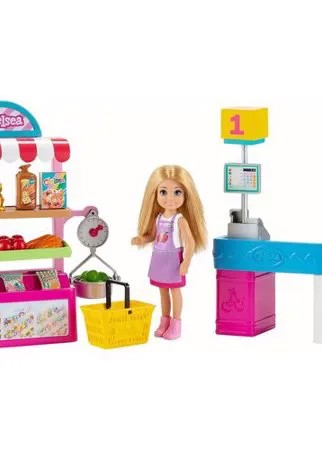 Игровой набор Barbie Челси Супермаркет, GTN67