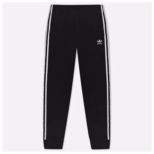 Мужские брюки adidas Originals 3-Stripes Fleece Slim чёрный , Размер S