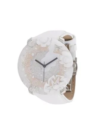 Yunik наручные часы White Flowers 44 мм
