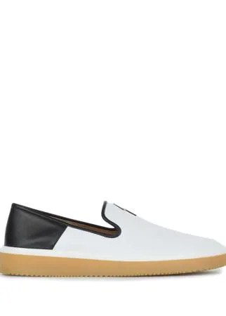 Giuseppe Zanotti лоферы Offman в двух тонах