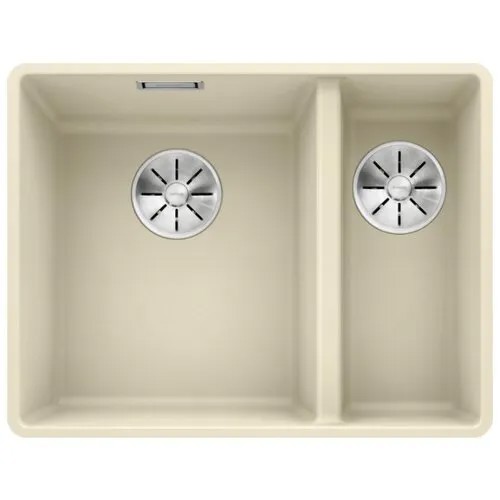 Интегрированная кухонная мойка 55.2 см Blanco Subline 340/160-F 523572 жасмин