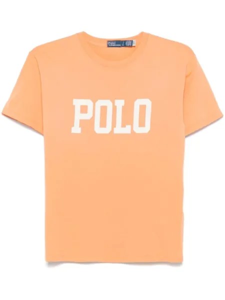 Polo Ralph Lauren футболка с логотипом, оранжевый