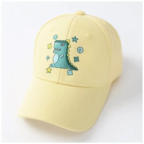 Бейсболка детская Be Snazzy CZD-0113 Dino. Цвет светло-розовый. Размер 48-50
