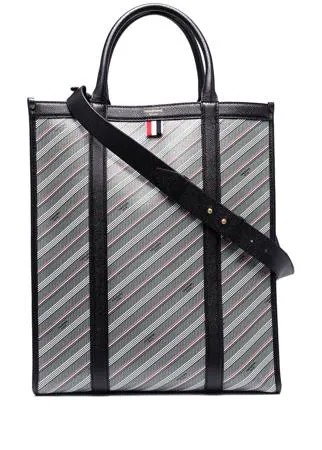 Thom Browne сумка-тоут с монограммой