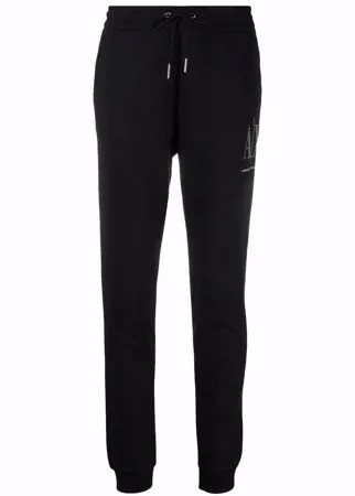 Armani Exchange спортивные брюки с логотипом