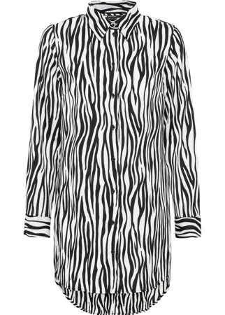 Блузка с узором зебра
