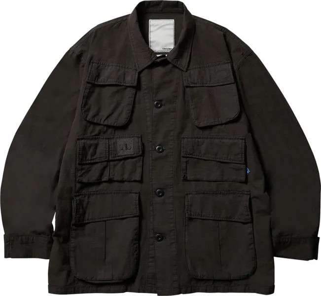 Куртка Liberaiders Rip Stop Fatigue Jacket 'Black', черный