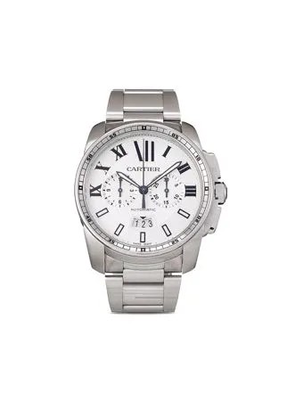 Cartier наручные часы Calibre Chronograph pre-owned 42 мм 2012-го года