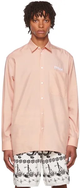 Розовая рубашка-фантазия Stella McCartney