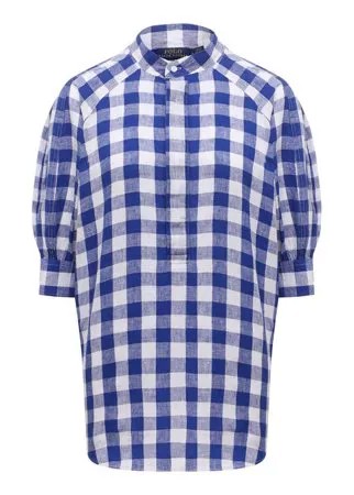 Льняная блузка Polo Ralph Lauren