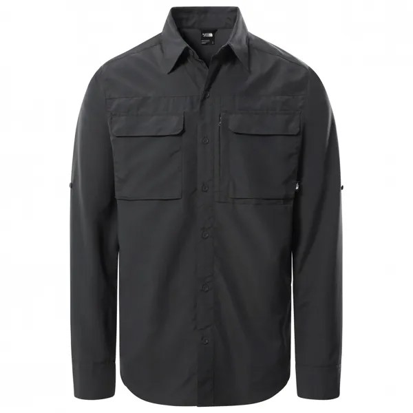 Рубашка The North Face L/S Sequoia Shirt, цвет Asphalt Grey