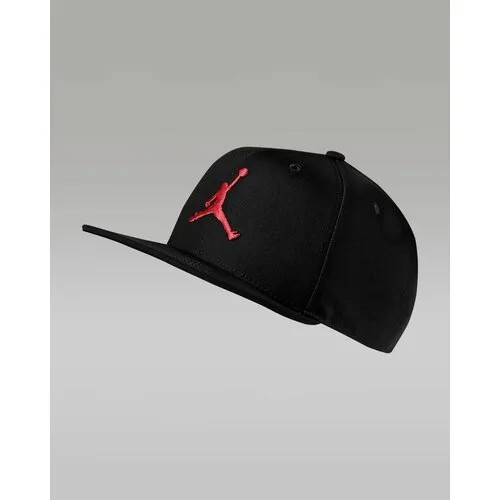 Бейсболка NIKE Jordan Pro Jumpman, размер OneSize, черный, красный