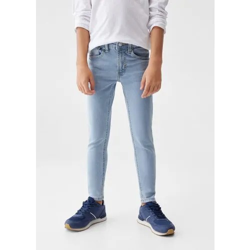 Джинсы  MANGO Skinny , размер 134, голубой