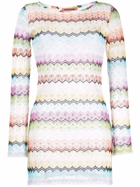 Missoni платье с широким вырезом
