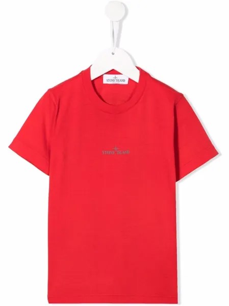 Stone Island Junior футболка с логотипом