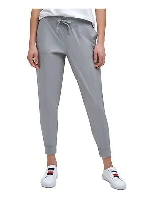 TOMMY HILFIGER SPORT Женские серые эластичные брюки-карго со шнурком, L