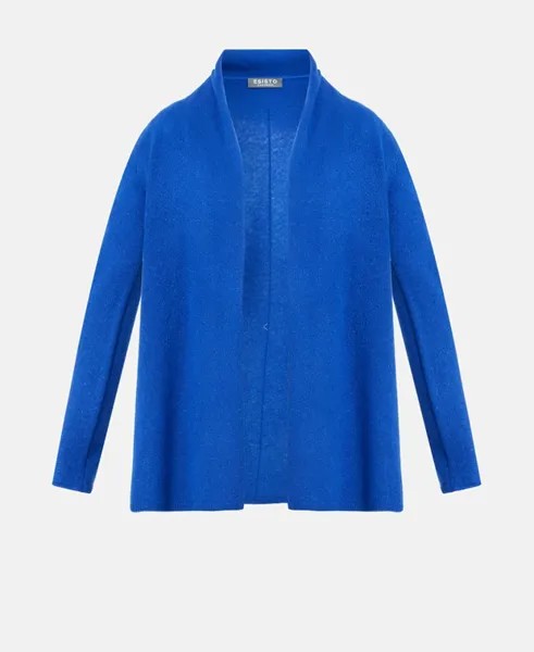 Кашемировый кардиган Esisto, цвет Royal Blue