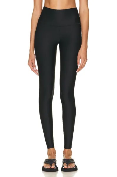 Леггинсы Alo High Waisted Airlift Legging, черный