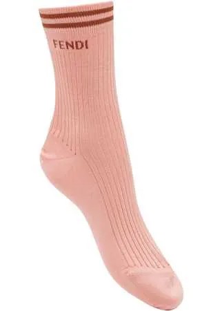 Fendi носки с логотипом
