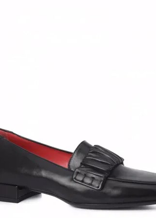 Лоферы женские Pas De Rouge 2744 черные 39 EU