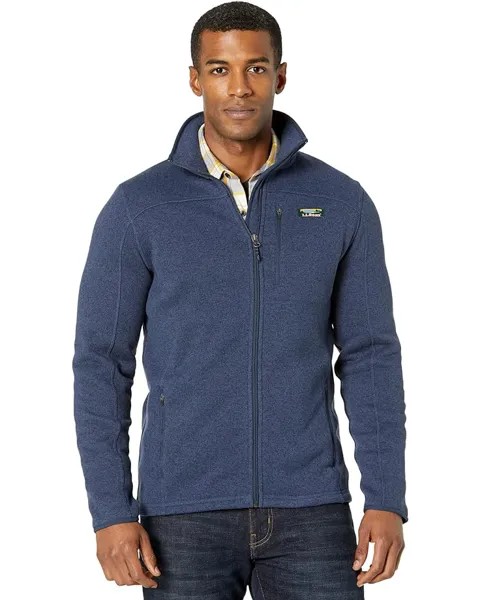 Куртка L.L.Bean Sweater Fleece Full Zip - Tall, цвет Bright Navy
