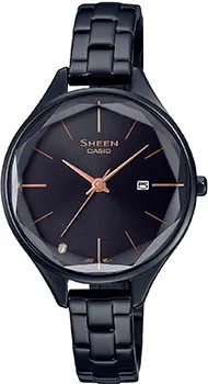 Японские наручные  женские часы Casio SHE-4062BD-1A. Коллекция Sheen