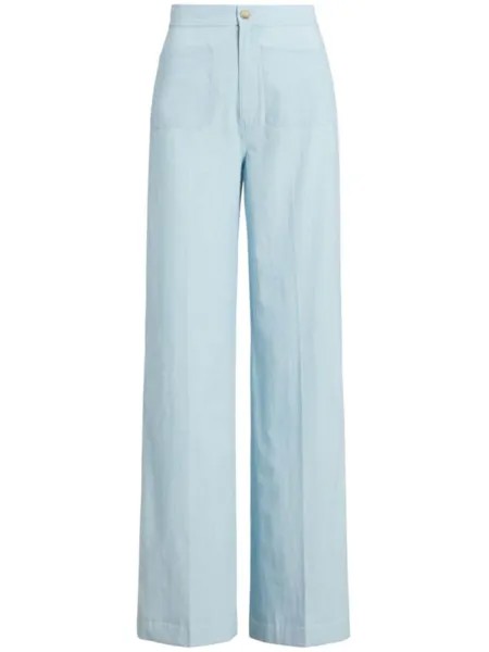 Polo Ralph Lauren широкие брюки Leaton, синий