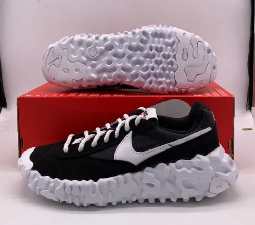 Кроссовки Nike Overbreak черно-белые антрацитовые (мужские, размер 8) DC3041-002