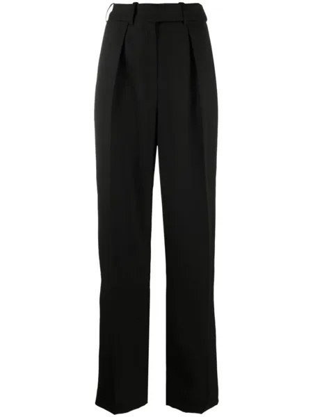 Alexandre Vauthier шерстяные брюки строгого кроя, черный